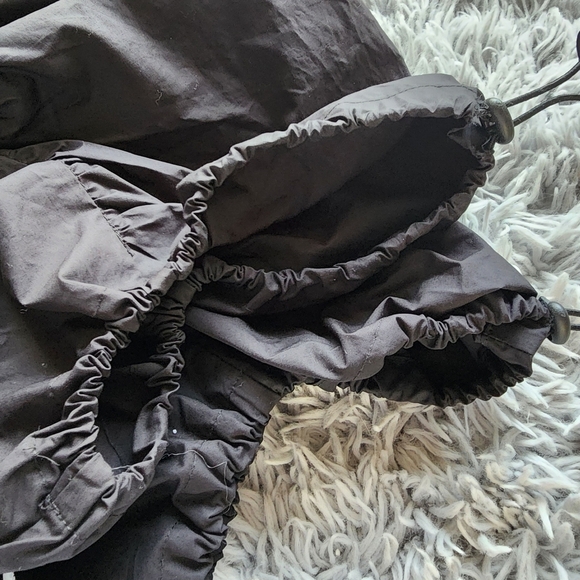 Stylewe Parachute Pants Black Drawstring Leg Waist Pockets S Medium Baggy Box1 - Picture 9 of 13